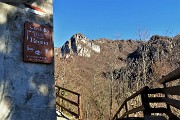 CORNA CAMOSCERA (COREN),1329 m, da Cavaglia di Val Brembilla il 14 gennaio 2019- FOTOGALLERY